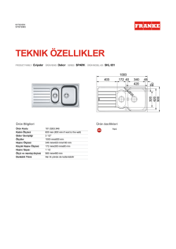 101.0263.946 Teknik Özellikler