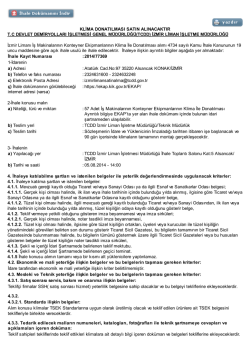 izmir liman işletme m - İzmir Ticaret Odası