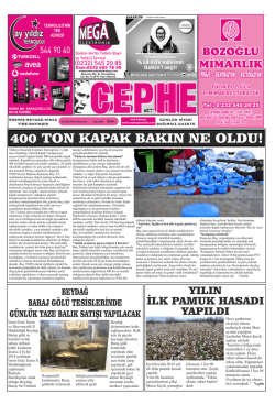 400 TON KAPAK BAKIN NE OLDU!