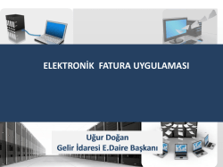 e-FATURA - İstanbul Ymmo