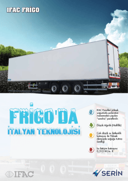 ıfac frigo - Serin Treyler
