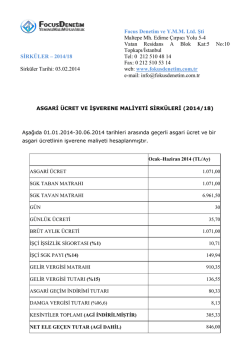 Focus Denetim ve Y.M.M. Ltd. Şti Maltepe Mh. Edirne &Ccedil;ırpıcı Yolu 5