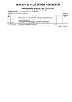 TRABZON İL MİLLİ EĞİTİM M&Uuml;D&Uuml;RL&Uuml;Ğ&Uuml;