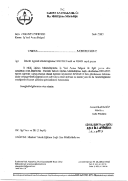 T.c._ - tarsus il&ccedil;e mill&icirc; eğitim m&uuml;d&uuml;rl&uuml;ğ&uuml;