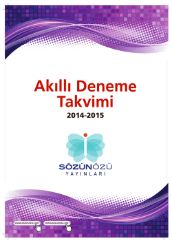 Akıllı Deneme Konuları 3. SINIF