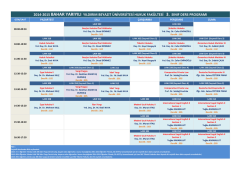 3. Sınıf Ders Programı