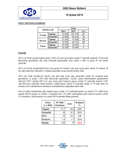 2015 Yılı (Ocak)