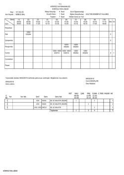 T.C. K&Ouml;RFEZ KAYMAKAMLIĞI K&Ouml;RFEZ FEN LİSESİ Sınıf