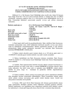 Adana Arsa İlanına Ulaşmak İ&ccedil;in Tıklayınız.