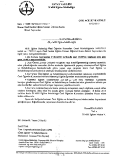 yazısı için TIKLAYINIZ