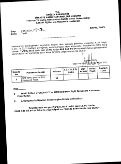 Eki İndir - Trabzon Kanuni Eğitim ve Araştırma Hastanesi