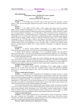 Muhasebat Genel M&uuml;d&uuml;rl&uuml;ğ&uuml; Genel Tebliği (Sıra No:42)