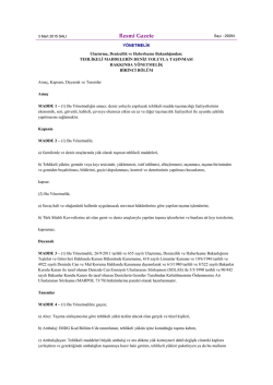 tehlikeli maddelerin deniz yoluyla taşınması hakkında y&ouml;netmelik, 3