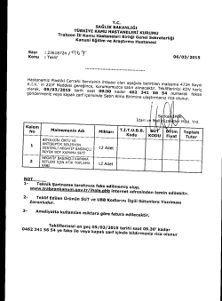 Eki İndir - Trabzon Kanuni Eğitim ve Araştırma Hastanesi