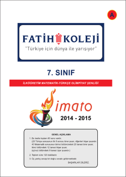 7.sınıf soruları
