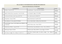 Mart Ayı Kitap &Ouml;nerisi - Muş Alparslan &Uuml;niversitesi