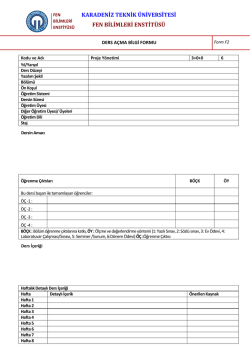 indir - Karadeniz Teknik Üniversitesi