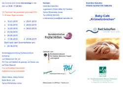 Baby-Caf&eacute; &bdquo;Kr&uuml;melcr&ouml;nchen&ldquo;