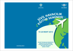 19-20 MART 2015 - Necmettin Erbakan &Uuml;niversitesi