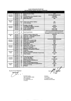 MADEN M&Uuml;HENDİSLİĞİ B&Ouml;L&Uuml;M&Uuml; 2014