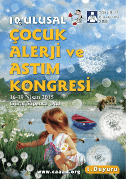 Untitled - 10. &Ccedil;ocuk Alerji ve Astım Kongresi