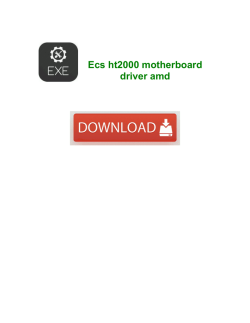 Ecs ht2000 motherboard driver amd