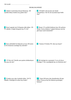 Matematik problemler