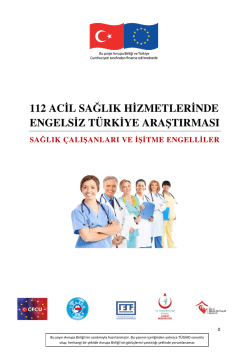 112 AC L SA Ğ ENGELS Z T&Uuml;RK L SAĞLIK H ZMETLER Z