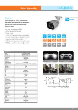 Karel CBG-171DR-02 Box Kamera PDF Dosyası198.57 KB
