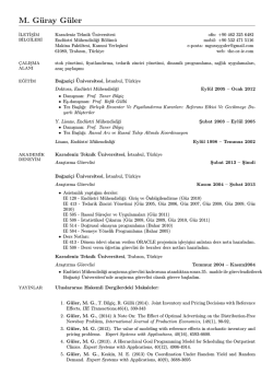 M. G&uuml;ray G&uuml;ler