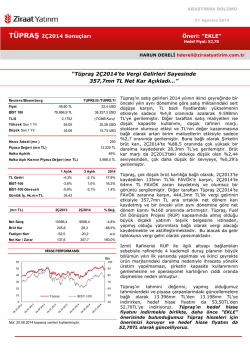 FİYAT TESPİT RAPORU