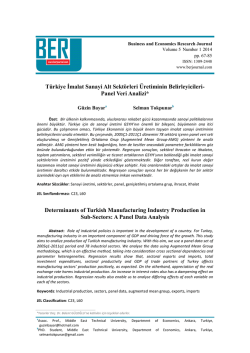 BERJ 5(1) - Business And Economics Research Journal