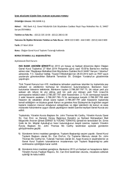 PDF İndir - ING Bank