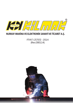 FİYAT LİSTESİ &ndash; 2014 (Rev:280114)