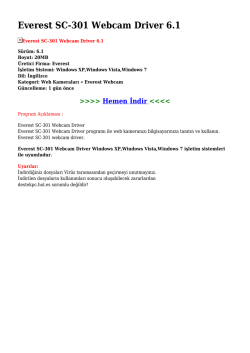 Everest SC-301 Webcam Driver 6.1