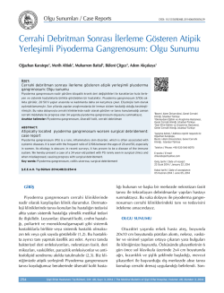 Olgu Sunumu