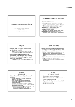 Duygudurum D&uuml;zenleyici İla&ccedil;lar.pptx