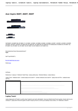 laptop tamiri, notebook tamiri, laptop malzemeleri, Notebook Yedek