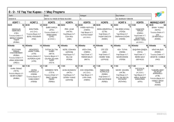 20.06.2014 - Antalya Tenis İhtisas ve Spor Kul&uuml;b&uuml;