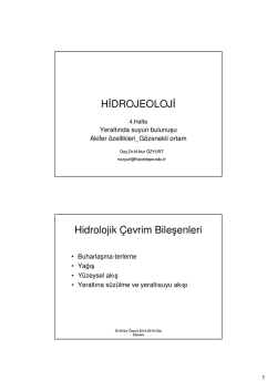 4.Hafta Ders Notu
