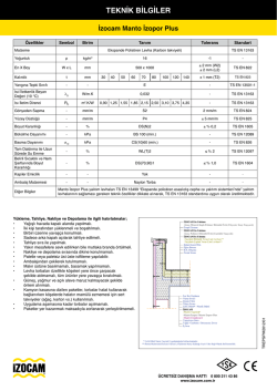 Karbonlu Strafor Teknik F&ouml;y