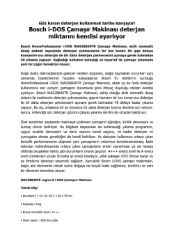 Dosya - Bosch
