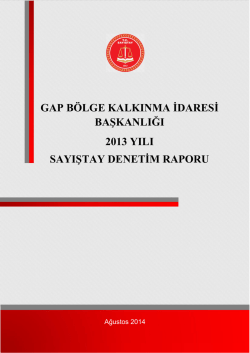 Gap B&ouml;lge Kalkınma İdaresi