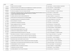 2014-2014 Akademik Yılı Eğitim Programı