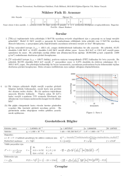 2012-2013 Final - Prof.Dr. Ahmet Bozkurt