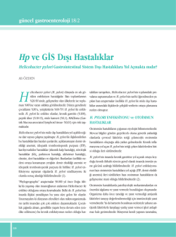 Makale PDF - G&uuml;ncel Gastroenteroloji