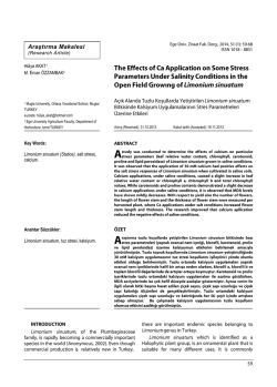 H&uuml;lya AKAT, M. Ercan &Ouml;ZZAMBAK