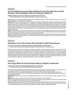 Guncel Pediatri Kongre Sayisi