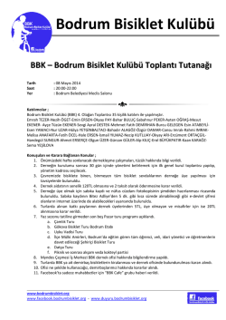 4. Olağan Toplantımızı yaptık