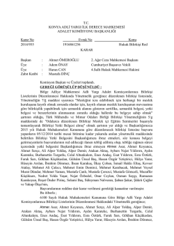 Hukuk Bilirkişi Yetki Belgesi İbraz Edemeyen ve